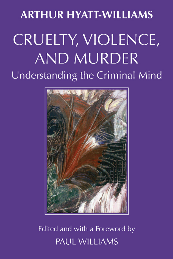 Cruelty Violence and Murder cover